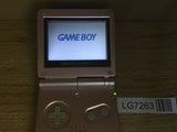 LG7263 Tested Working - GameBoy Advance SP Pearl Pink Console Nintendo Japan
