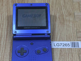 LG7265 With Defects - GameBoy Advance SP Azurite Blue Console Nintendo Japan