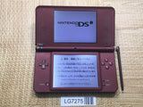 LG7275 Tested Working - Nintendo DSi LL XL DS Wine Red Console Nintendo Japan
