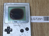 LG7291 With Defects - GameBoy Pocket Silver Console Nintendo Japan