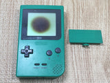 LG7297 With Defects - GameBoy Pocket Green Console Nintendo Japan