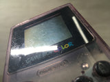 LG7303 With Defects - GameBoy Color Clear Purple Console Nintendo Japan