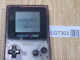 LG7303 With Defects - GameBoy Color Clear Purple Console Nintendo Japan