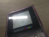 LG7304 With Defects - GameBoy Color Clear Purple Console Nintendo Japan
