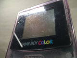 LG7306 Not Working - GameBoy Color Clear Purple Console Nintendo Japan