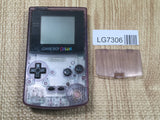LG7306 Not Working - GameBoy Color Clear Purple Console Nintendo Japan