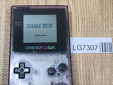 LG7307 With Defects - GameBoy Color Clear Purple Console Nintendo Japan