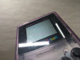 LG7308 With Defects - GameBoy Color Clear Purple Console Nintendo Japan