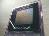 LG7308 With Defects - GameBoy Color Clear Purple Console Nintendo Japan