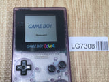 LG7308 With Defects - GameBoy Color Clear Purple Console Nintendo Japan