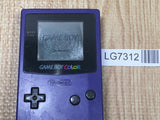 LG7312 With Defects - GameBoy Color Purple Console Nintendo Japan