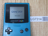 LG7314 With Defects - GameBoy Color Blue Console Nintendo Japan