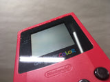 LG7323 With Defects - GameBoy Color Red Console Nintendo Japan