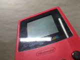 LG7324 With Defects - GameBoy Color Red Console Nintendo Japan