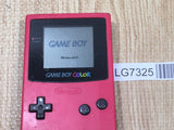 LG7325 With Defects - GameBoy Color Red Console Nintendo Japan