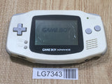 LG7343 With Defects - GameBoy Advance White Console Nintendo Japan
