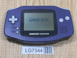 LG7344 With Defects - GameBoy Advance Violet Console Nintendo Japan
