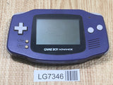 LG7346 Not Working - GameBoy Advance Violet Console Nintendo Japan