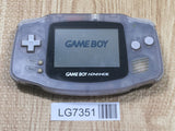 LG7351 With Defects - GameBoy Advance Milky Blue Console Nintendo Japan