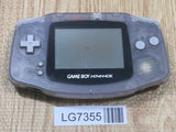 LG7355 Not Working - GameBoy Advance Milky Blue Console Nintendo Japan