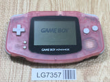 LG7357 With Defects - GameBoy Advance Milky Pink Console Nintendo Japan