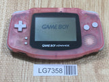 LG7358 With Defects - GameBoy Advance Milky Pink Console Nintendo Japan