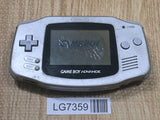 LG7359 With Defects - GameBoy Advance Silver Console Nintendo Japan