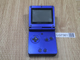 LG7361 Not Working - GameBoy Advance SP Azurite Blue Console Nintendo Japan