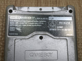 LG7371 With Defects - GameBoy Advance SP Platinum Silver Console Nintendo Japan