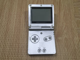 LG7371 With Defects - GameBoy Advance SP Platinum Silver Console Nintendo Japan