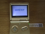 LG7375 With Defects - GameBoy Advance SP Star Light Gold Console Nintendo Japan