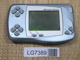 LG7389 With Defects - Wonder Swan Blue Metallic Console Japan