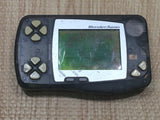 LG7393 With Defects - Wonder Swan Skeleton Black Console Japan