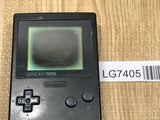 LG7405 With Defects - GameBoy Pocket Black Console Nintendo Japan