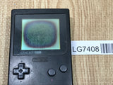 LG7408 With Defects - GameBoy Pocket Black Console Nintendo Japan