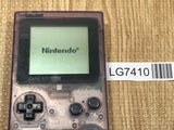 LG7410 Tested Working - GameBoy Pocket Clear Purple Console Nintendo Japan
