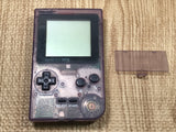LG7410 Tested Working - GameBoy Pocket Clear Purple Console Nintendo Japan