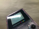 LG7417 With Defects - GameBoy Color Clear Purple Console Nintendo Japan