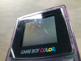 LG7417 With Defects - GameBoy Color Clear Purple Console Nintendo Japan