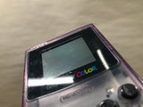 LG7419 With Defects - GameBoy Color Clear Purple Console Nintendo Japan