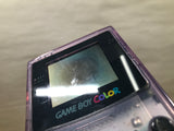 LG7420 With Defects - GameBoy Color Clear Purple Console Nintendo Japan