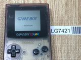 LG7421 With Defects - GameBoy Color Clear Purple Console Nintendo Japan