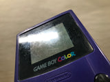 LG7435 With Defects - GameBoy Color Purple Console Nintendo Japan