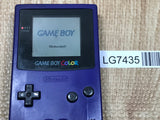 LG7435 With Defects - GameBoy Color Purple Console Nintendo Japan