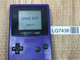 LG7436 With Defects - GameBoy Color Purple Console Nintendo Japan