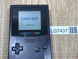 LG7437 With Defects - GameBoy Color Purple Console Nintendo Japan