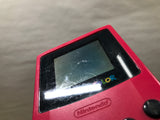LG7442 With Defects - GameBoy Color Red Console Nintendo Japan
