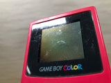 LG7442 With Defects - GameBoy Color Red Console Nintendo Japan