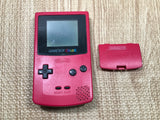 LG7442 With Defects - GameBoy Color Red Console Nintendo Japan