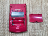 LG7442 With Defects - GameBoy Color Red Console Nintendo Japan